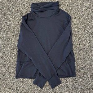 Lululemon Ready to Rulu Fleece Pullover Black Size 2